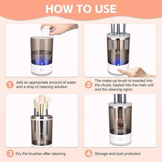 The Best Automatic Make up Brush Cleaner